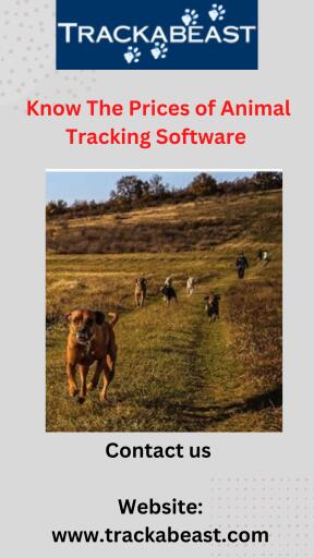 Know The Prices of Animal Tracking Software