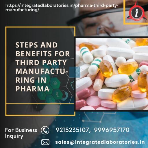 Steps and Benefits for Third Party Manufacturing in Pharma