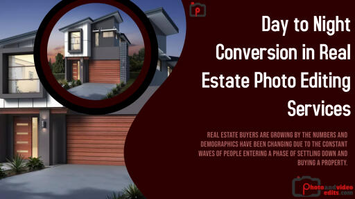 Day to Night Conversion in Real Estate Photo Editing Services