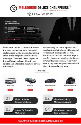 Chauffeured Luxury Cars Melbourne