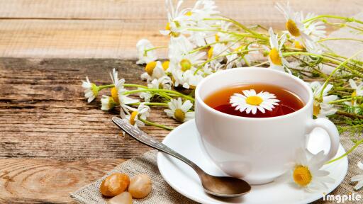 Chamomile tea have a good day every day 3840x2160