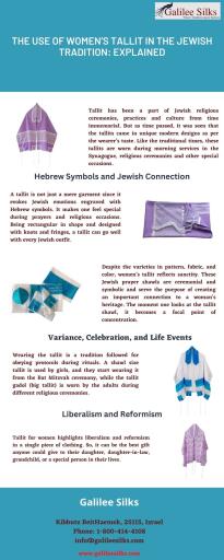 The use of Women’s Tallit in the Jewish tradition: Explained