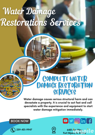 Hire Water Damage Services in North Fort Myers