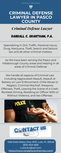Need A Criminal Defense Lawyer In Pasco county To Defend Your Case