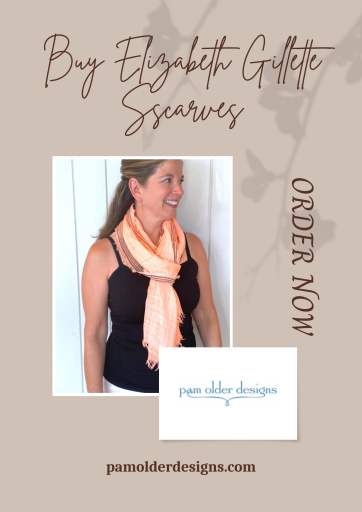 Buy Elizabeth Gillette Scarves | Pam Older Designs