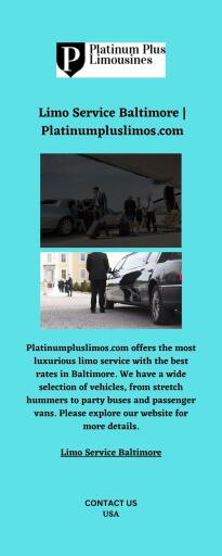 Limo Service Baltimore  Platinumpluslimos.com