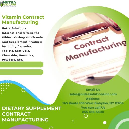 Vitamin Contract Manufacturing