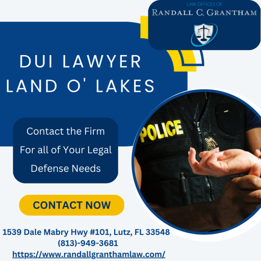 Hire The Best DUI Lawyer in Land O’ Lakes To Defend Your Case