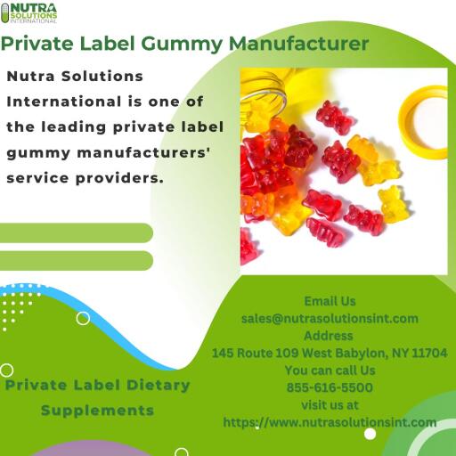 Private Label Gummy Manufacturer