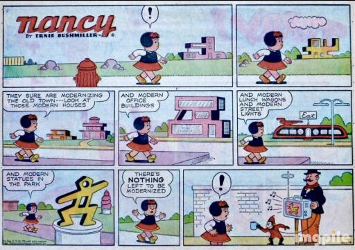 Nancy on modernist world.