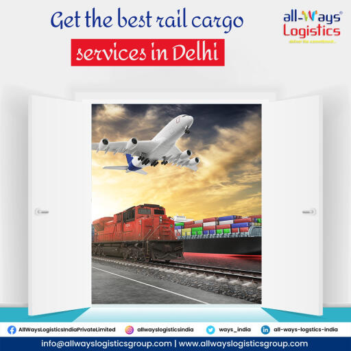 Get the best rail cargo services in Delhi