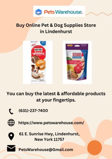 Buy Online Pet & Dog Supplies Store in Lindenhurst