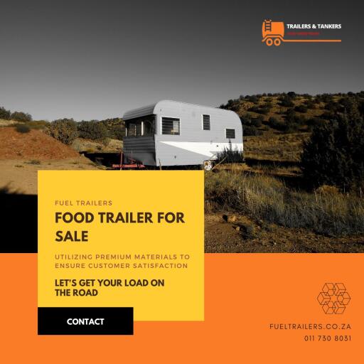 Food Trailer For Sale - Fuel Trailers