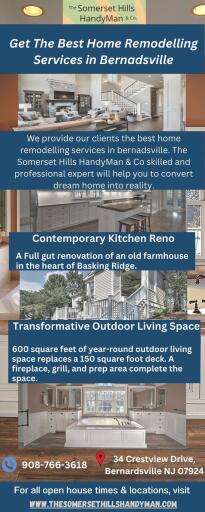 Get Best Home Remodelling Services in Bernardsville