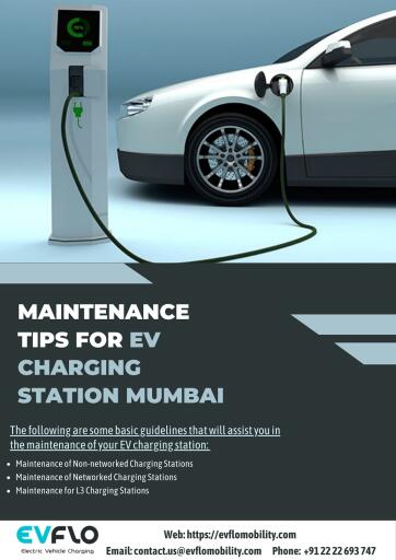 Maintenance of Non networked Charging Stations