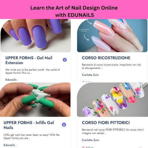 Learn the Art of Nail Design Online with EDUNAILS
