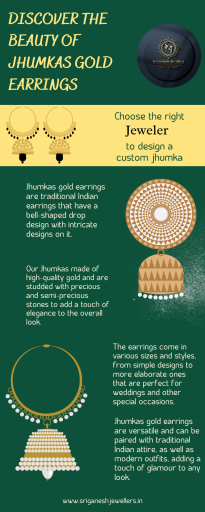 jhumkas gold earrings