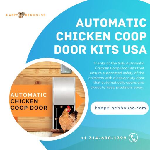 Automatic Chicken Coop Door Kits USA