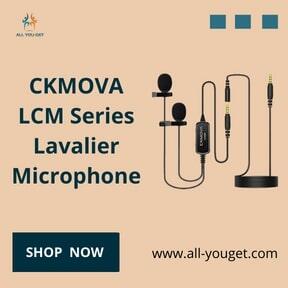 Buy CKMOVA LCM Series Lavalier Microphone for USB Type-C Devices