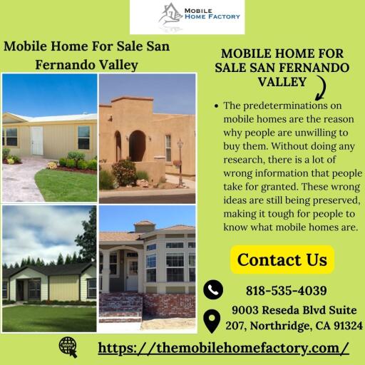 Mobile Home For Sale in San Fernando Valley with The Mobile Home Factory