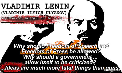 Lenin's Commie Ideas R FATAL