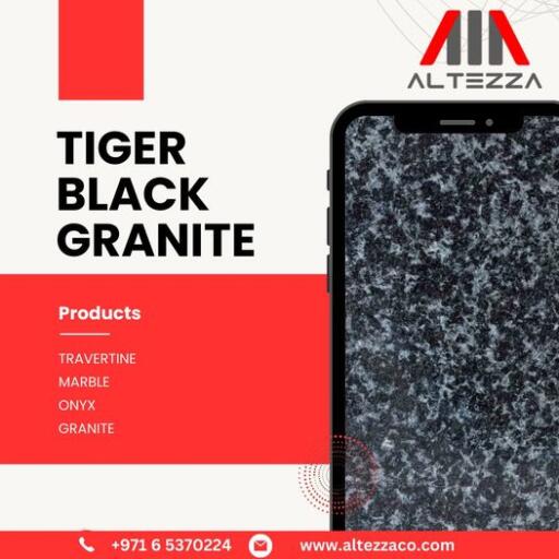 Best Quality Tiger Black Granite Suppliers in UAE