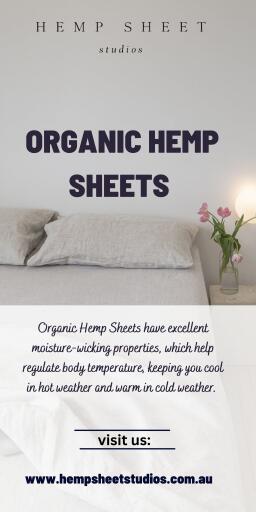 Organic Hemp Sheets