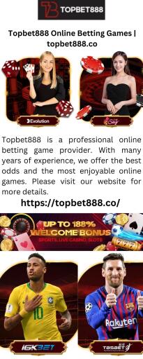 Topbet888 Online Betting Games | topbet888.co