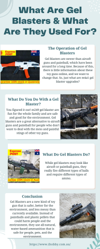 What Are Gel Blasters & What Are They Used For