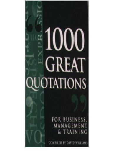 1000 Great Quotations For business Management and Training (1)