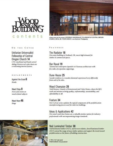 Wood Design & Building Number 74, Fall 2016 (2)