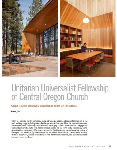 Wood Design & Building Number 74, Fall 2016 (4)
