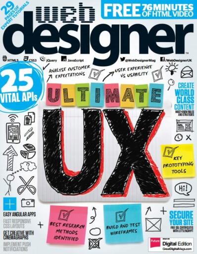 Web Designer Issue 255, 2016 (1)