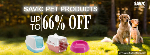 With Upto 66%OFF, SAVIC Pet Products Are Back