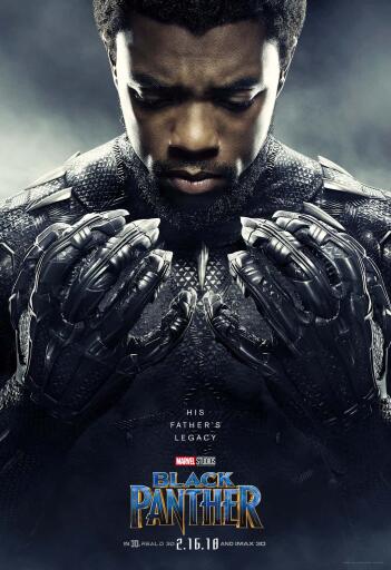BLACK PANTHER T'CHALLA POSTER
