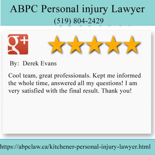 Personal Injury Lawyer Kitchener - ABPC Personal Injury Lawyer (519) 804-2429