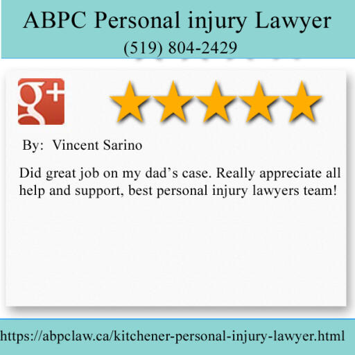 Injury Lawyer Kitchener ON - ABPC Personal Injury Lawyer (519) 804-2429