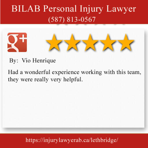 Personal Injury Lawyer Lethbridge - BILAB Personal Injury Lawyer (587) 813-0567