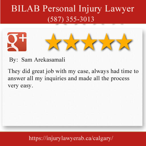 Personal Injury Lawyer Calgary - BILAB Personal Injury Lawyer (587) 355-3013