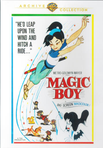 MAGIC BOY DVD COVER