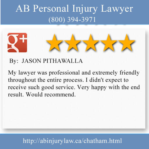 Personal Injury Lawyer Chatham - AB Personal Injury Lawyer (800) 394-3971