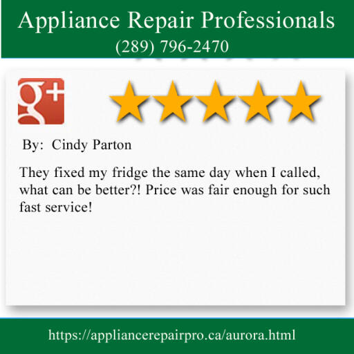 Appliance Repair Aurora ON - Appliance Repair Professionals (289) 796-2470