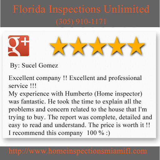 Home Inspection Kendall - Florida Inspections Unlimited (305) 910-1171