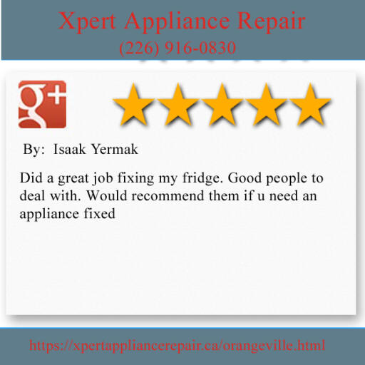 Appliance Repair Orangeville ON - Xpert Appliance Repair (226) 916-0830