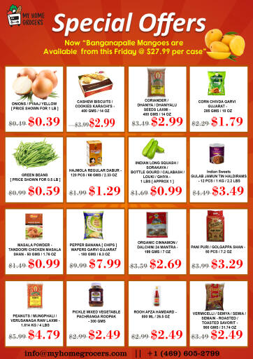 Enjoy Weekend Special Offers With Banganapalle Mangoes @ MyHomeGrocers.com