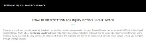 Personal Injury Lawyer Chilliwack - Barapp Law Firm BC (778) 860-6893