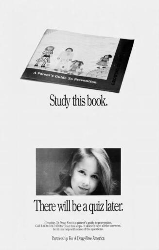 Study this book...There will be a quiz later ad (1987)