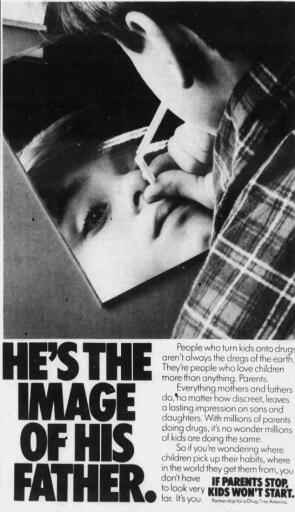 "He's the Image of his father" ad (1987)