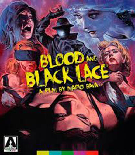 BLOOD AND BLACK LACE BLU RAY COVER