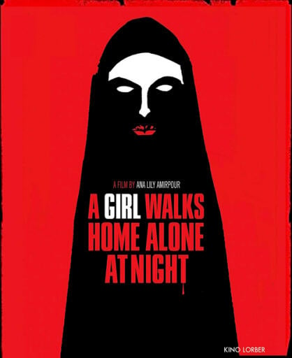 A GIRL WALKS HOME ALINE AT NIGHT BLU RAY COVER